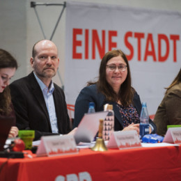 Impressionen vom Parteitag der SPD Hannover am 13. Januar 2024.