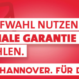 Plakatmotiv SPD Hannover