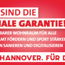 Plakatmotiv SPD Hannover