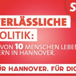 Kampagnenmotiv SPD Hannover